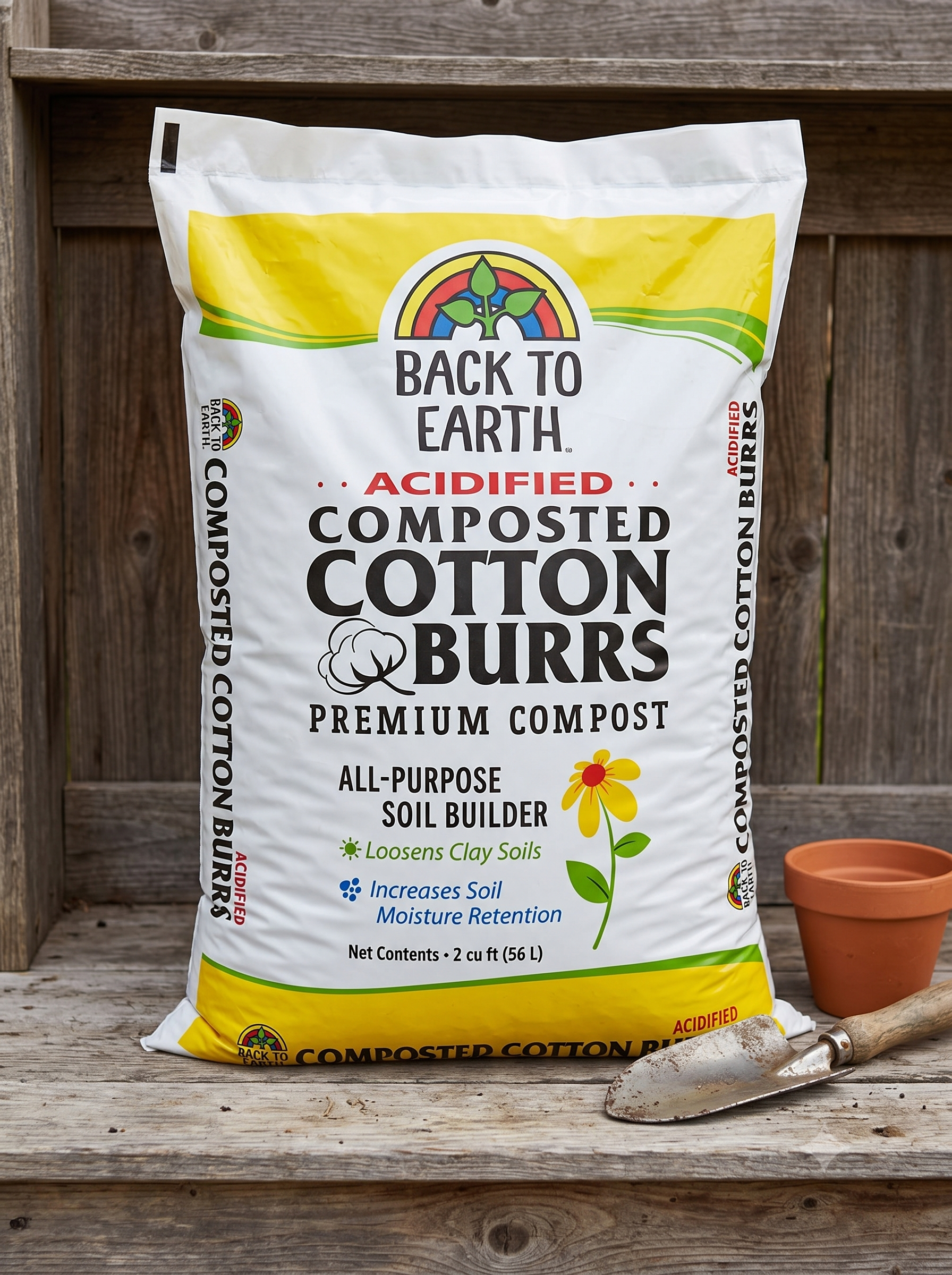 Back To Earth Acidified Cottonburr Compost